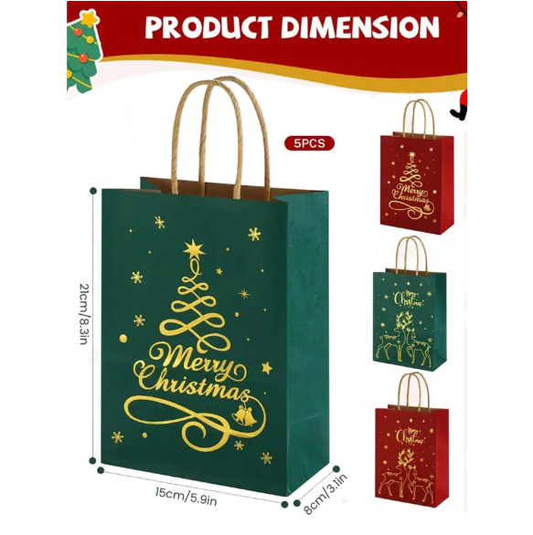 48 Christmas Gift Bags