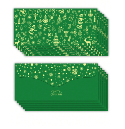 12pcs Christmas Envelopes