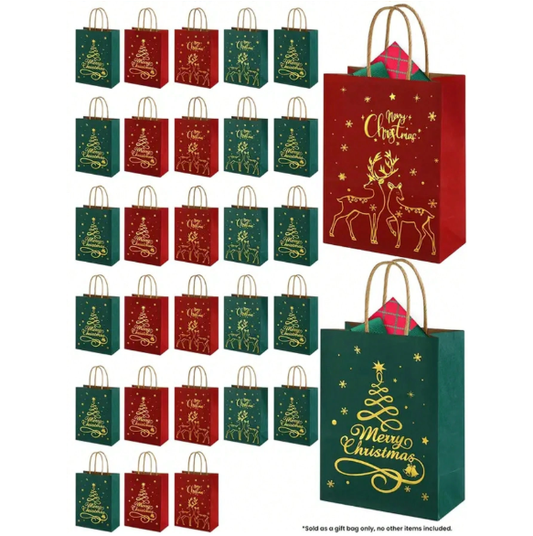 48 Christmas Gift Bags