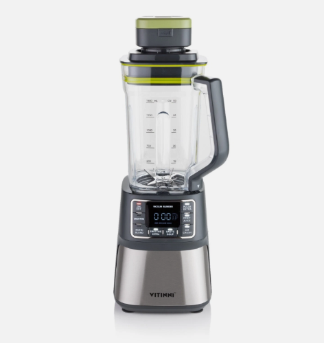 Vitinni 1500W High Power Vacuum Smoothie Blender, Ice Crush Function, 1500ml