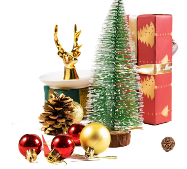 Mini wooden pine tree