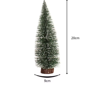 Mini wooden pine tree