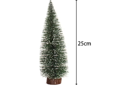 Mini wooden pine tree