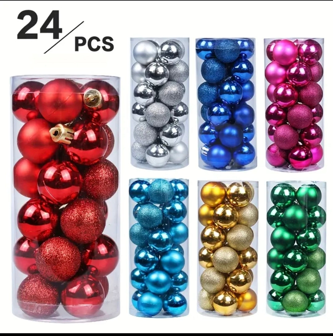 Multi-Color Christmas Ornaments